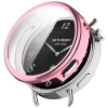 Etui z osłoną ekranu Bizon Case Watch Felipe do Xiaomi Watch S4 41 mm, różowe