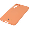 Etui Bizon Case Silicone Sq do Galaxy S23 Plus, pomarańczowe