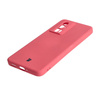 Etui Bizon Case Silicone Sq do Xiaomi Poco F5 Pro, brudny róż