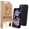 Silikonowe etui Bizon Soft Case do Xiaomi 15T, czarne