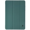 Etui z klapką Bizon Case Tab Clear Matt do Galaxy Tab S11, ciemnozielone