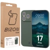 Etui Bizon Case Łupka do iPhone 17 Pro, zielone