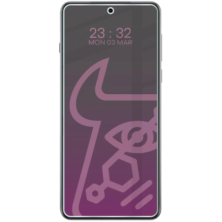 Prywatyzujące szkło hybrydowe Bizon Glass Mule Shadow do Oppo Find X8 Pro, matowe