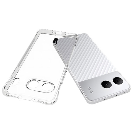 Elastyczne etui Bizon Case Salpa do OnePlus Nord 4, przezroczyste