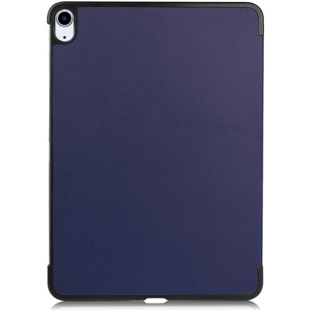 Etui Bizon Case Tab Croc do iPad Air 6 / Air 5 / Air 4, granatowe