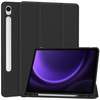 Etui Bizon Case Tab Lizard do Galaxy Tab S10 Lite / S10 FE / S9 / S9 FE, czarne
