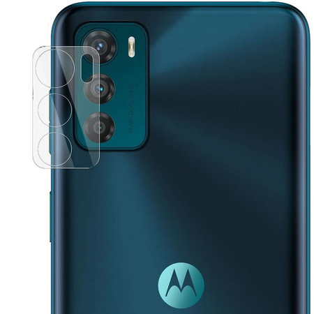 Szkło na aparat Bizon Glass Lens dla Motorola Moto G42, 2 sztuki