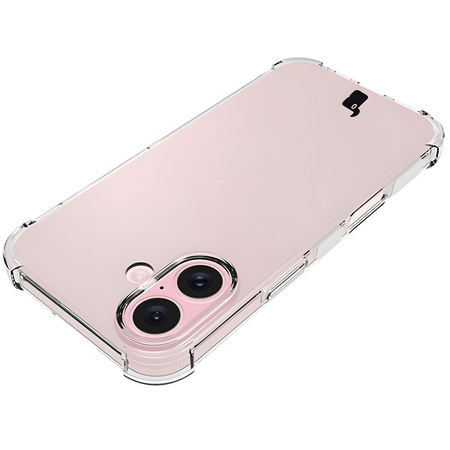 Etui + 2x szkło hartowane + szkiełko na obiektyw Bizon Case Clear Pack do iPhone 16