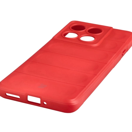 Pancerne etui Bizon Case Tur do Motorola Edge 60 Pro, czerwone