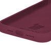 Etui silikonowe Bizon Soft Case do iPhone 15 Pro Max, ciemnofioletowe