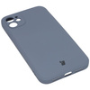 Etui Bizon Case Silicone do iPhone 11, szare