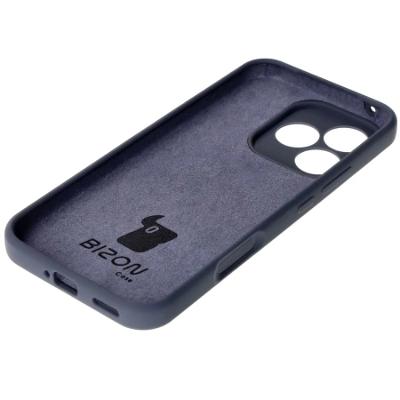 Silikonowe etui Bizon Soft Case do Honor 400 Lite, ciemnoniebieskie