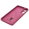 Silikonowe etui Bizon Soft Case do Galaxy S25 Edge, ciemnofioletowe
