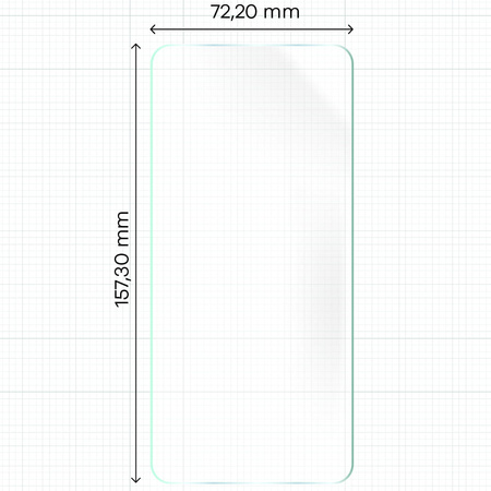 Folia hydrożelowa na ekran Bizon Glass Hydrogel Front Duo do OnePlus 12R, 2 sztuki