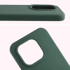 Silikonowe etui Bizon Soft Case do Xiaomi 15T, ciemnozielone