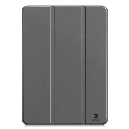 Etui Bizon Case Tab Croc do iPad Pro 13" 2025 / 2024, szare