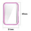 Etui Bizon Case Watch Felipe do Galaxy Fit 3, różowe