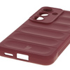 Pancerne etui Bizon Case Tur do Galaxy S25, ciemnofioletowe