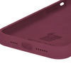 Etui silikonowe Bizon Soft Case do iPhone 14 Pro Max, ciemnofioletowe