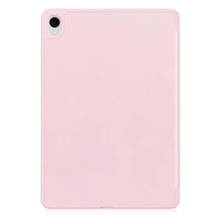 Etui z klapką Bizon Case Tab Lizard do Galaxy Tab S11, różowe
