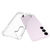 Etui + 2x szkło + obiektyw Bizon Case Clear Pack do Galaxy S24 Plus, przezroczyste