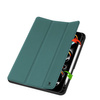 Etui Bizon Case Tab Lizard do iPad Pro 11" 2025 / 2024, ciemnozielone