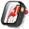 Etui ze szkłem do zegarka Bizon Case+Glass Watch do Huawei Watch Fit 4, czarne matowe