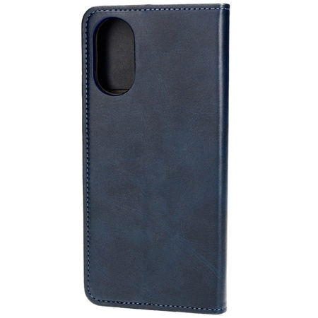 Etui z klapką Bizon Case Pocket Pro do Oppo A38 4G, granatowe