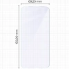Elastyczne szkło hybrydowe Bizon Glass Mule do iPhone Air