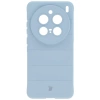 Pancerne etui Bizon Case Tur do Vivo X200 Pro, jasnoniebieskie