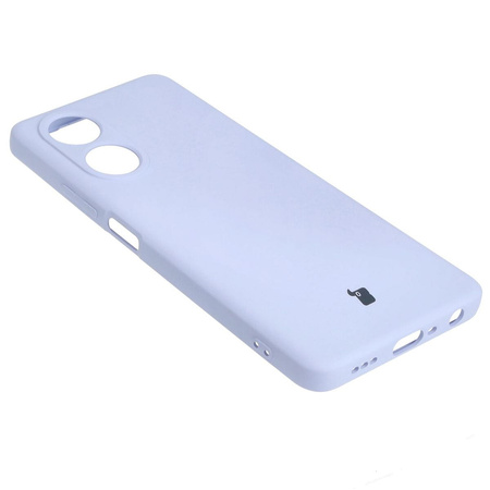 Etui Bizon Case Silicone do Oppo A58 4G, jasnofioletowe