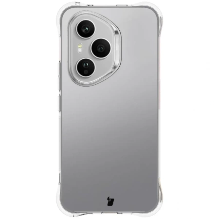 Elastyczne etui + 2x folia na ekran Bizon Case Clear Pack do Honor 400 Pro