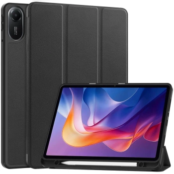 Etui z klapką Bizon Case Tab Lizard do Xiaomi Redmi Pad 2, czarne