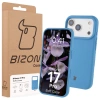 Silikonowe etui Bizon Soft Case do iPhone 17 Pro, niebieskie