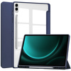 Etui Bizon Case Tab Clear Matt do Samsung Galaxy Tab S9 FE Plus, granatowe