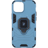 Etui Bizon Case Armor Ring do iPhone 13 Mini, niebieskie