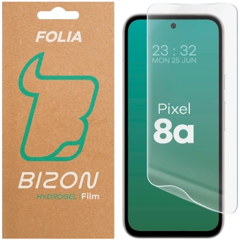 Folia hydrożelowa na ekran Bizon Glass Hydrogel Front do Google Pixel 8a, 1 sztuka