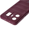 Pancerne etui Bizon Case Tur do Realme GT3, burgundowe
