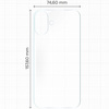Folia hydrożelowa na tył Bizon Glass Hydrogel Back Duo, iPhone 16 Plus, 2 sztuki