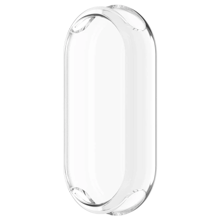Etui z osłoną ekranu Bizon Case Watch Felipe do Xiaomi Smart Band 10, przezroczyste