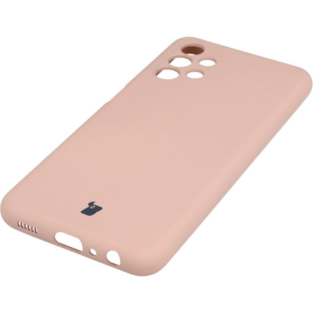 Etui Bizon Case Silicone do Galaxy A13 4G, jasnoróżowe