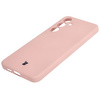 Etui Bizon Case Silicone Sq do Galaxy S24 Plus, jasnoróżowe