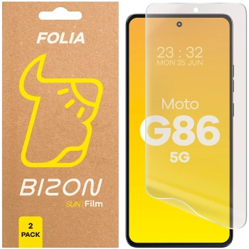 Folia matowa Bizon Glass Film Sun Duo do Motorola Moto G86 5G, 2 sztuki