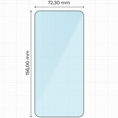 Szkło ochronne 2.5D Bizon Smart Glass do Galaxy S24 FE, 1 sztuka