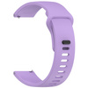 Pasek silikonowy do smartwatcha, Bizon Strap Watch Silicone Pro H, Quick Release 22 mm, fioletowy