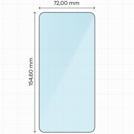 Szkło ochronne 2.5D Bizon Smart Glass do Galaxy S25 Edge, 3 sztuki