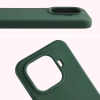Silikonowe etui Bizon Soft Case do Xiaomi 15T Pro, ciemnozielone