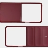 Pancerne etui Bizon Case Tur do Galaxy Z Flip7, burgundowe