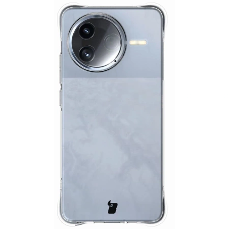 Elastyczne etui + 2x szkło hartowane Bizon Case Clear Pack do Xiaomi Poco F7 Pro