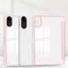 Etui z klapką Bizon Case Tab Clear Matt do Xiaomi Redmi Pad 2, różowe